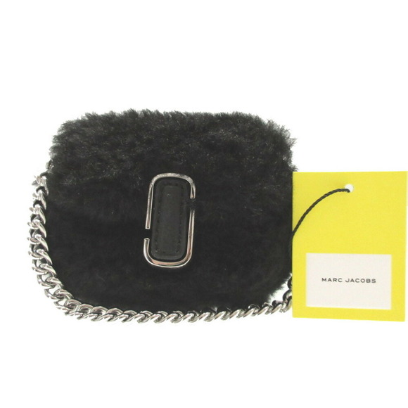 Unused Marc Jacobs THE TEDDY NANO J MARC CHARM 2F3SCP007S08 Polyester Faux Fu...